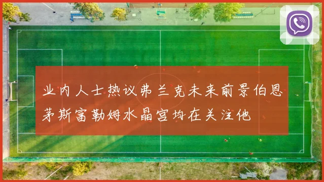 业内人士热议弗兰克未来前景伯恩茅斯富勒姆水晶宫均在关注他